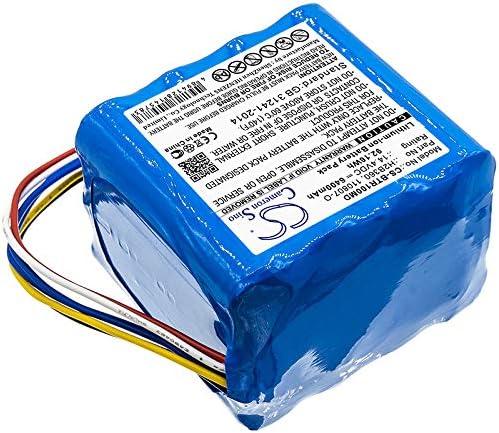 6400mAh Battery Compatible with Bellavista 1000, Respirator, for Part No. 030.811.020, 110807-O, 300.784.00, H2B360