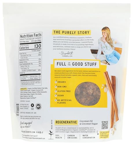 Purely Elizabeth. 0810589031872 Purely Elizabeth Organic Original Ancient Grain Granola thumb #1
