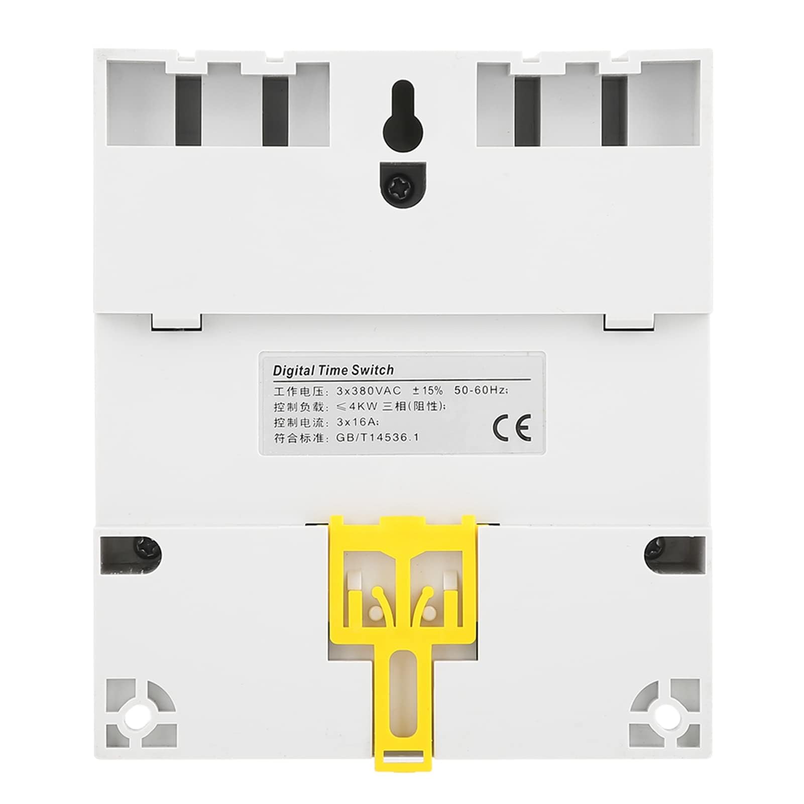 TM-163 - Relé programado, 380 V, 50 – 60 Hz, 16 A, interruptor de temporizador, interruptor de temporizador, trifásico, reloj digital inteligente