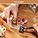 Rolife Coffee Shop Miniature Dollhouse Kit with LED Lights - DIY Crafts for Adults, Birthday Gifts and Hobbies