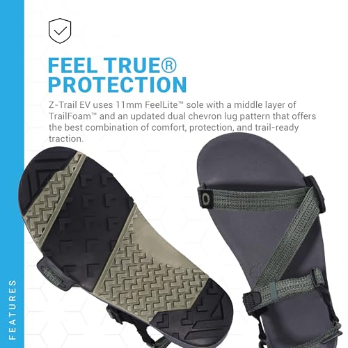 Image of Xero Shoes Men's Z-Trail EV Barefoot Hiking Sandals