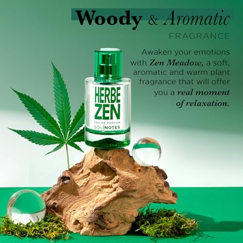 Image of Solinotes Zen Meadow Eau de Parfum, Buchu & Musk, Vegan, 1.7 Fl Oz