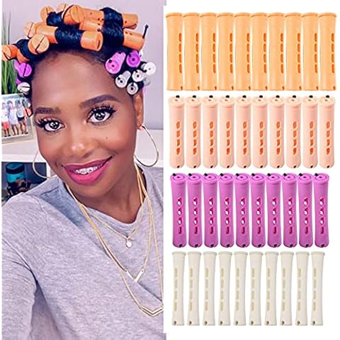 40pcs Perm Rods Set for Natural Hair Cover