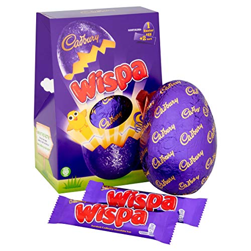 Cadbury Wispa Large Chocolate Easter Egg, 249 g