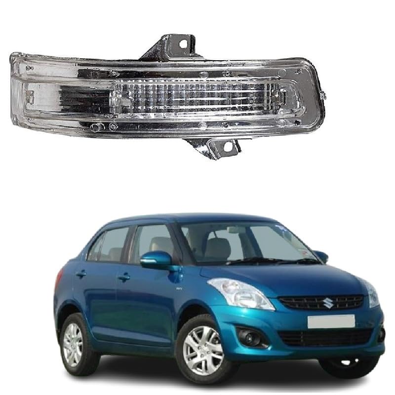 STYCARO Side Mirror Indicator Light Lamp compatible with Maruti Swift Dzire Type 2 2012-2016 Model Yellow (RIGHT DRIVER SIDE)