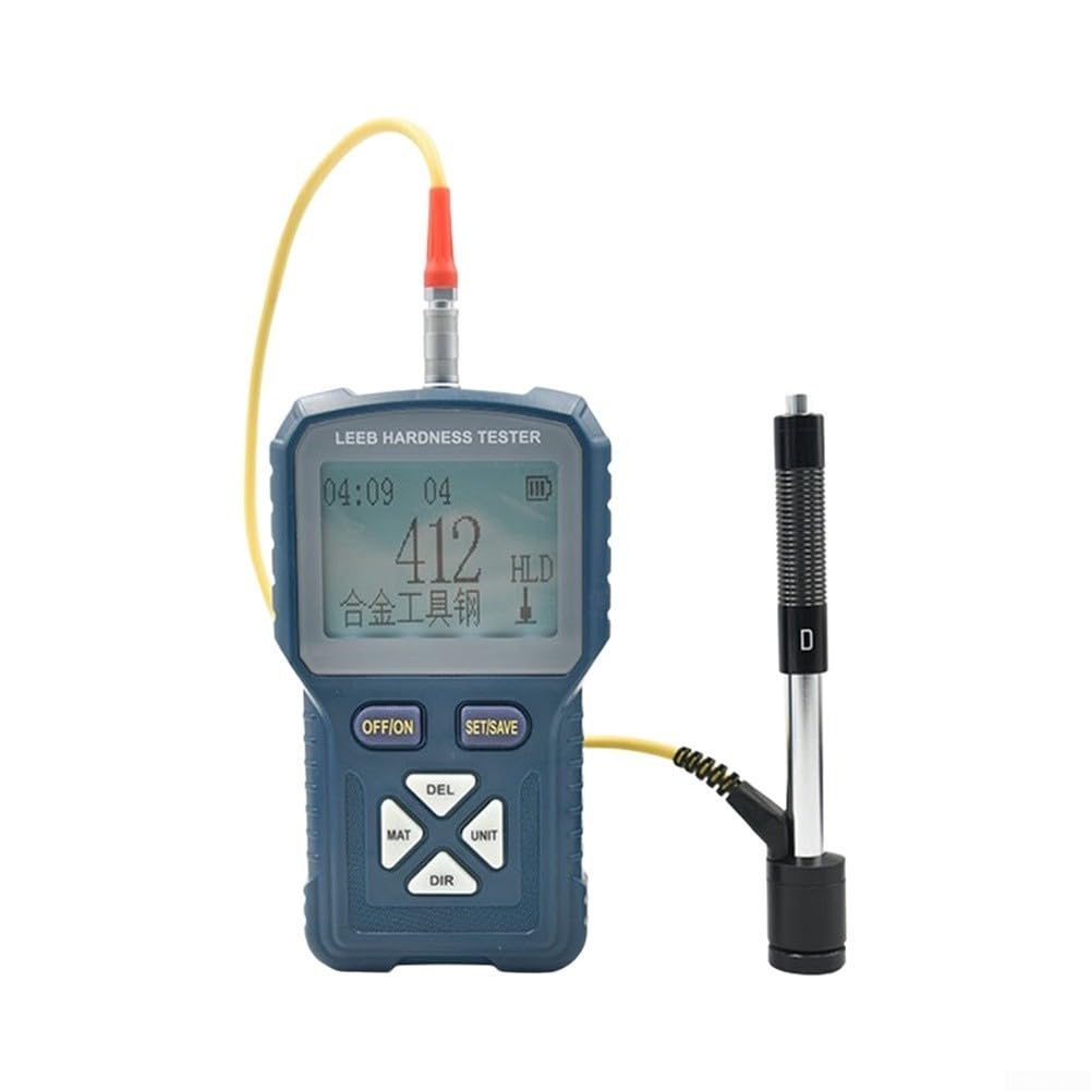 ReachMall Tragbares Härtemessgerät HLD für HRC HRB Digital LCD Tragbares
