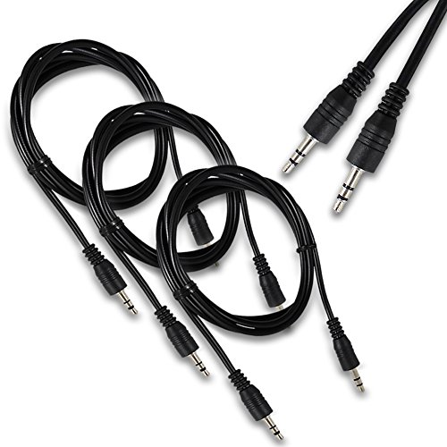 Harper Grove, Pack de 3 cables AUX de 3.5mm, 3ft