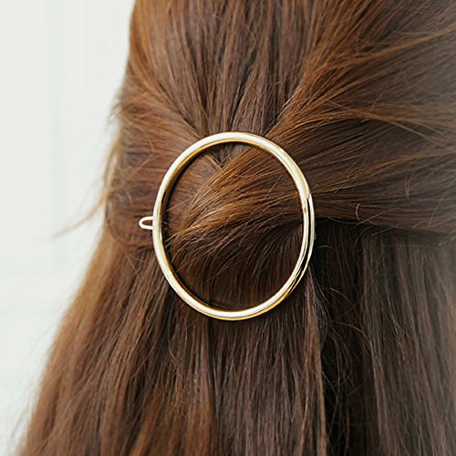 Pinzas para cabello retro mujer, plateadas con diseño de strass miniatura 4
