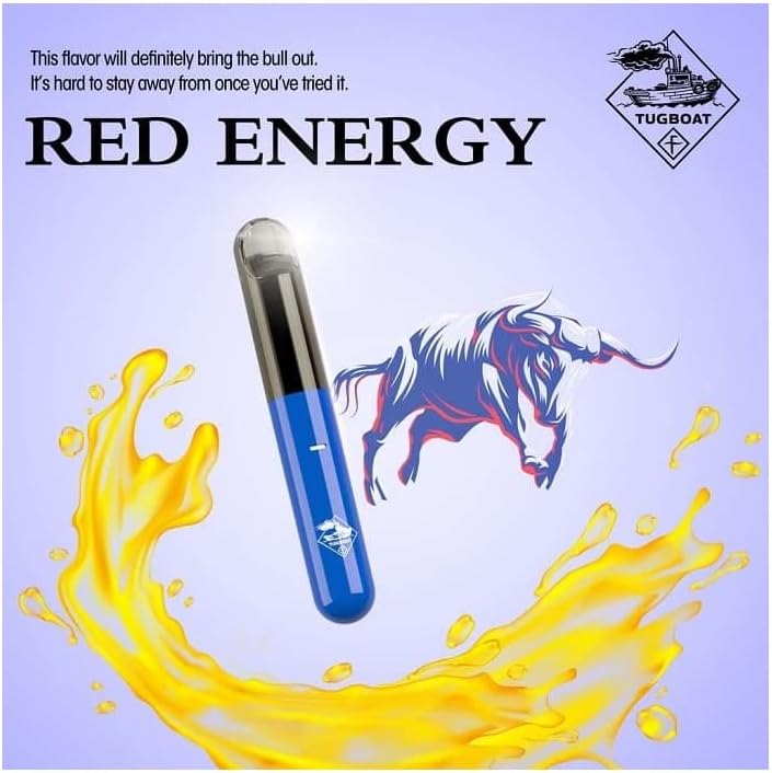 4500 Puffs تاغبوت 4500 سحبة نكهة الطاقة الحمراء