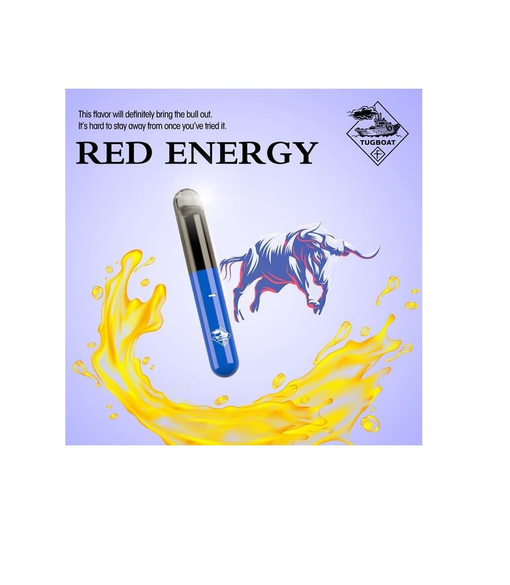 4500 Puffs تاغبوت 4500 سحبة نكهة الطاقة الحمراء