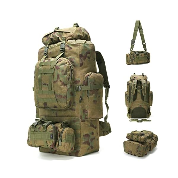 100L Camping Hiking Backpack