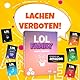 ANZEN LOL - Das Trinkspiel - Wer lacht, trinkt! | Kartenspiel | Partyspiel | LOL Spiel | Gesellschaftsspiel (Fortsetzung des Bestsellers als Weiße Edition ohne schwarzen Humor mit 110 Karten)