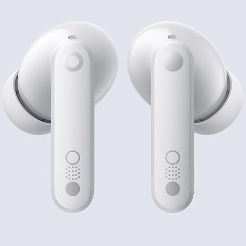 CMF by Nothing Buds Pro 2 Wirelesss earphones with HiFi sound, 50 dB Smart Active Noise Cancellation, 6 HD mics and Spatial Audio, 2025 - Light Grey - 2