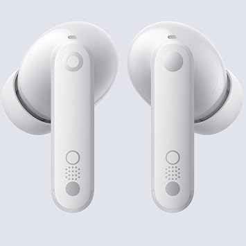 Nothing CMF by Nothing Buds Pro 2 – Wireless Headphones, HiFi Audio, 50 dB Smart Active Noise Reduction, 6 HD Microphones and Space Audio Effect - Light Grey