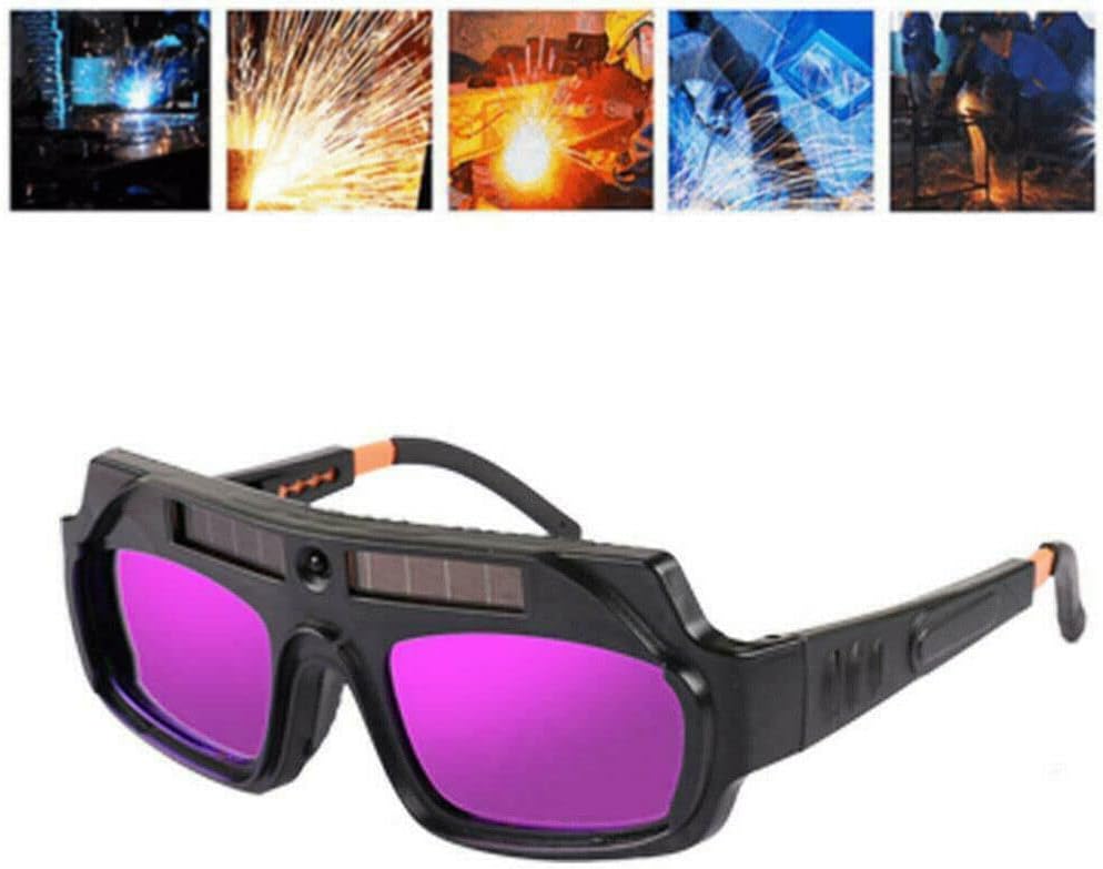TEAMWILL Welding Goggles Mask Auto Darkening Glasses Resist Ultraviolet Eyes Ray Helmet
