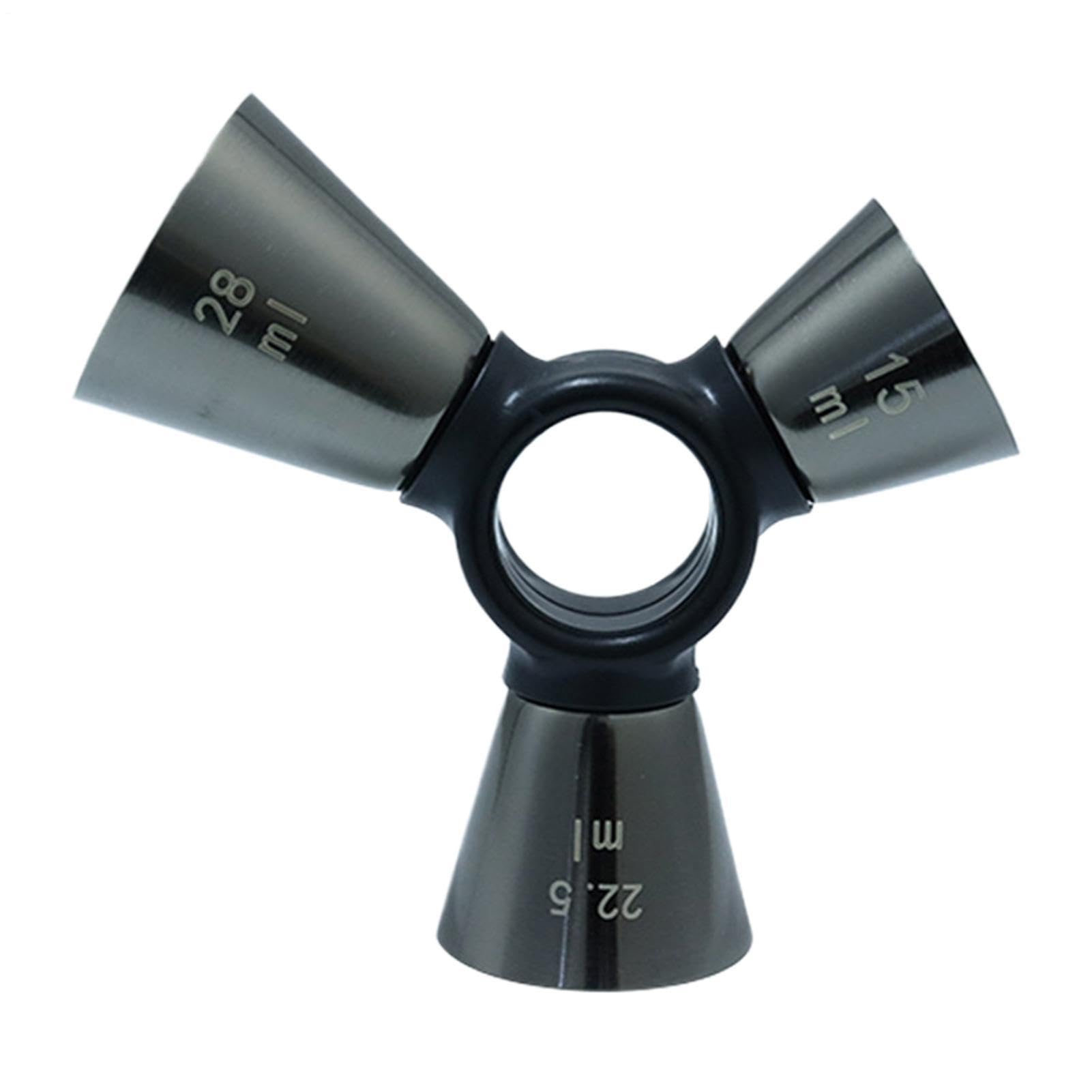 Jigger De Coctelería Medidor De Acero Inoxidable Resistente Puntas
