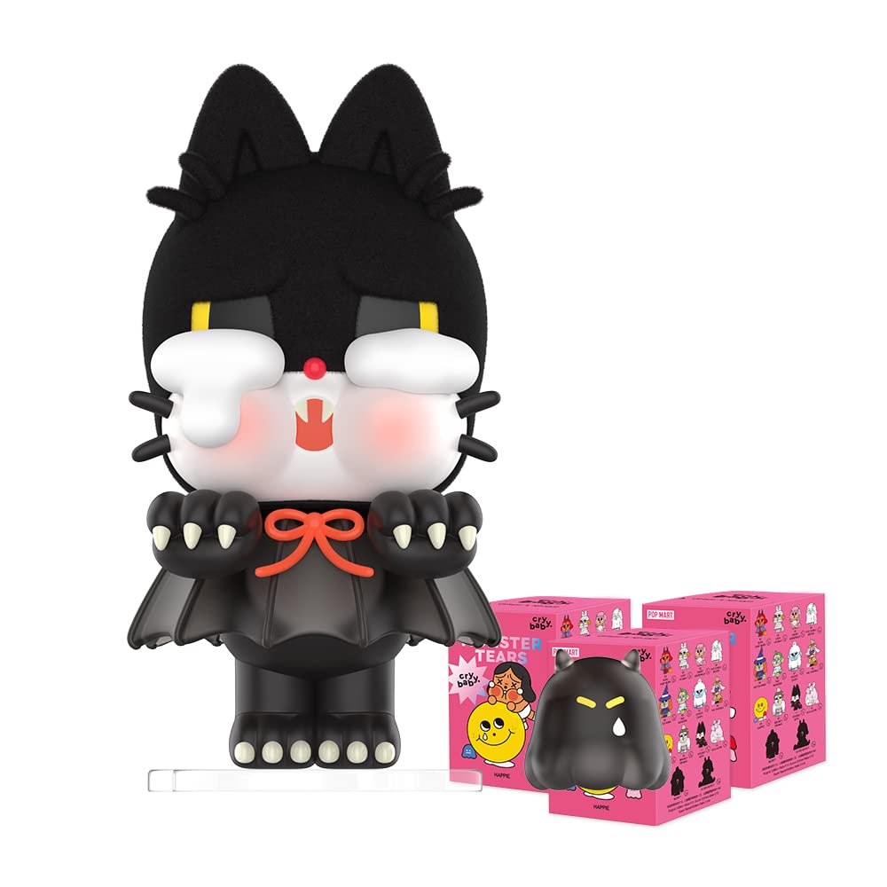 POP MART Crybaby Monster Tears seria 3 szt., figurki pop