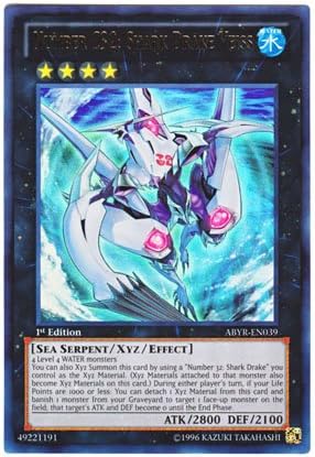 Amazon 遊戯王 英語版 Abyr En039 Number C32 Shark Drake Veiss cno 32 海咬龍シャーク ドレイク バイス ウルトラレア 1st Edition トレカ 通販 Amazon 遊戯王 英語版 Abyr En039 Number C32 Shark Drake Veiss cno 32 海咬龍シャーク ドレイク バイス ウルトラレア 1st Edition トレカ 通販