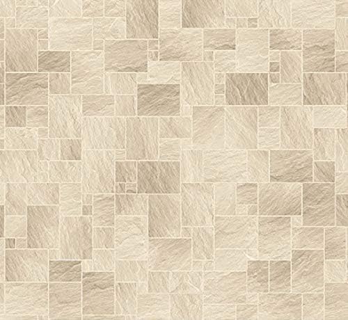 Melody Jane Dolls Houses Azulejos de piso de piedra clara en miniatura 112 hoja de tarjeta brillante