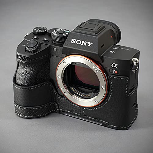 LIMS 本革カメラハーフケース SY-A7R4DBK ブラック