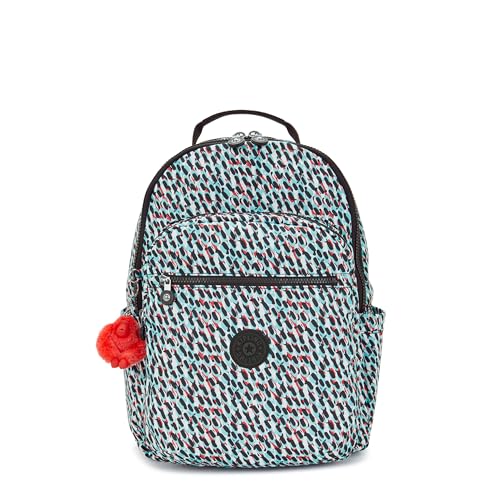 Image of Kipling Women's Seoul 15 inch Laptop Backpack, Durable, Roomy with Padded Shoulder Straps, Built-In Protective Sleeve