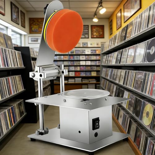 Máquina de reparación de DVD y CD, pulidora de disco de alta eficiencia para eliminación de arañazos y recuperación de datos