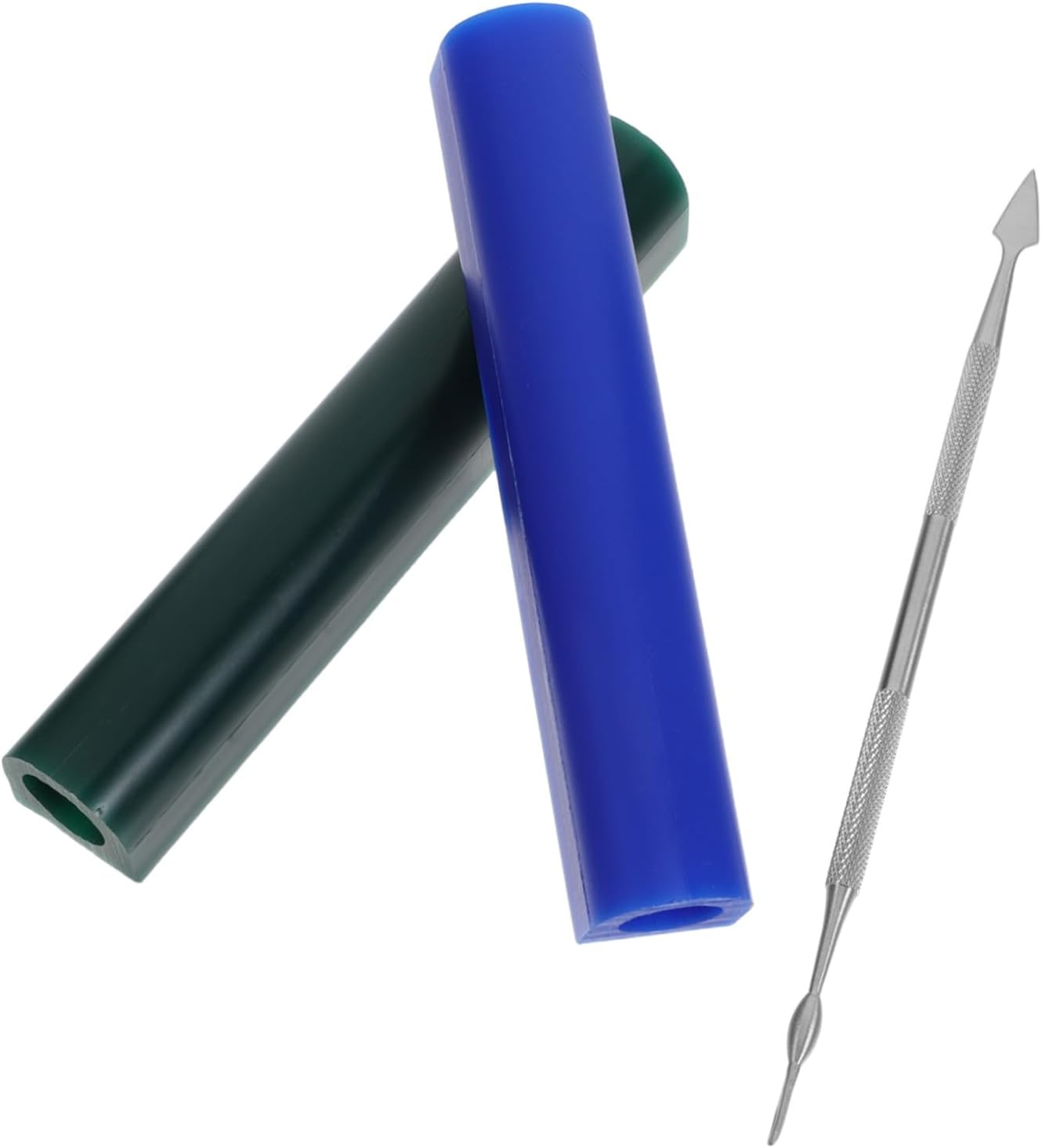 Blue Jewelry Ring Carving Wax Tube Set with Carving Tool 3pcs