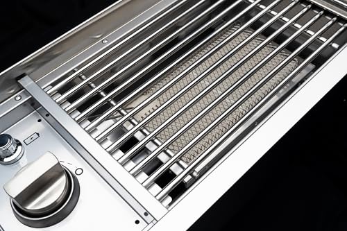 Image of Spire Built-in 18000BTUs Searing Side Burner with Lid, Stainless Steel
