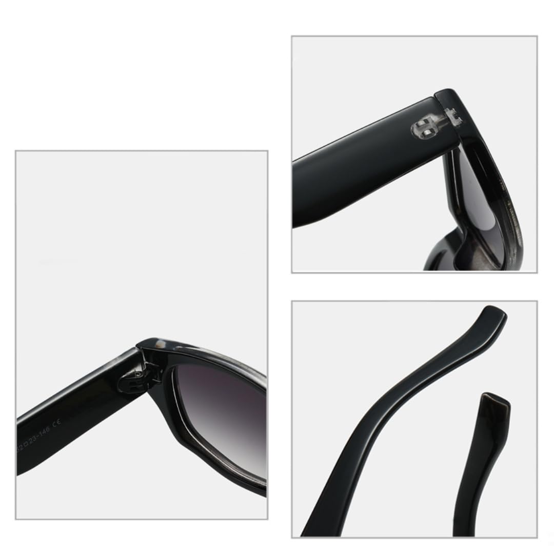 Gafas de sol de moda para mujer, lentes degradados, lentes UV400 para mujer