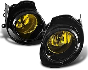 ZMAUTOPARTS Bumper Driving Fog Lights Lamps Yellow For 2015-2018 Toyota Prius C