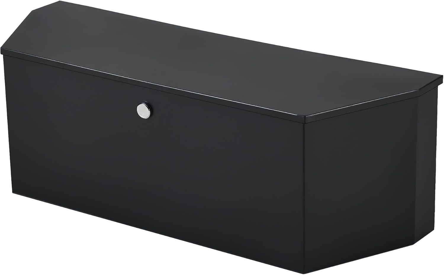 Garvee 36 Inch Trailer Tongue Tool Box, Steel Trailer Tool Box with Lock and Keys, 36" x 12" x 12" Heavy Duty Trailer Storage Box for Pickup Truck Bed, Black