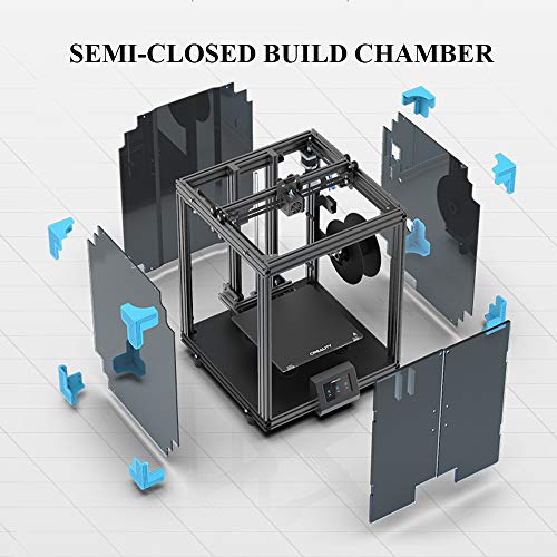 Creality Ender 6 3D Printer 250 × 250 × 400mm Stable Core X-Y Structure with Acrylic Enclosure Faster Print Speed Branded Power Supply Ultra-Silent Mainrboard Carborundum Glass Bed 4.3“ Touch Screen