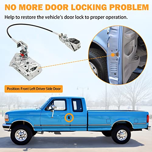 image for Yinlowa F4TZ-15219A65-A Door Latch Lock Assembly Front Left Driver Sid