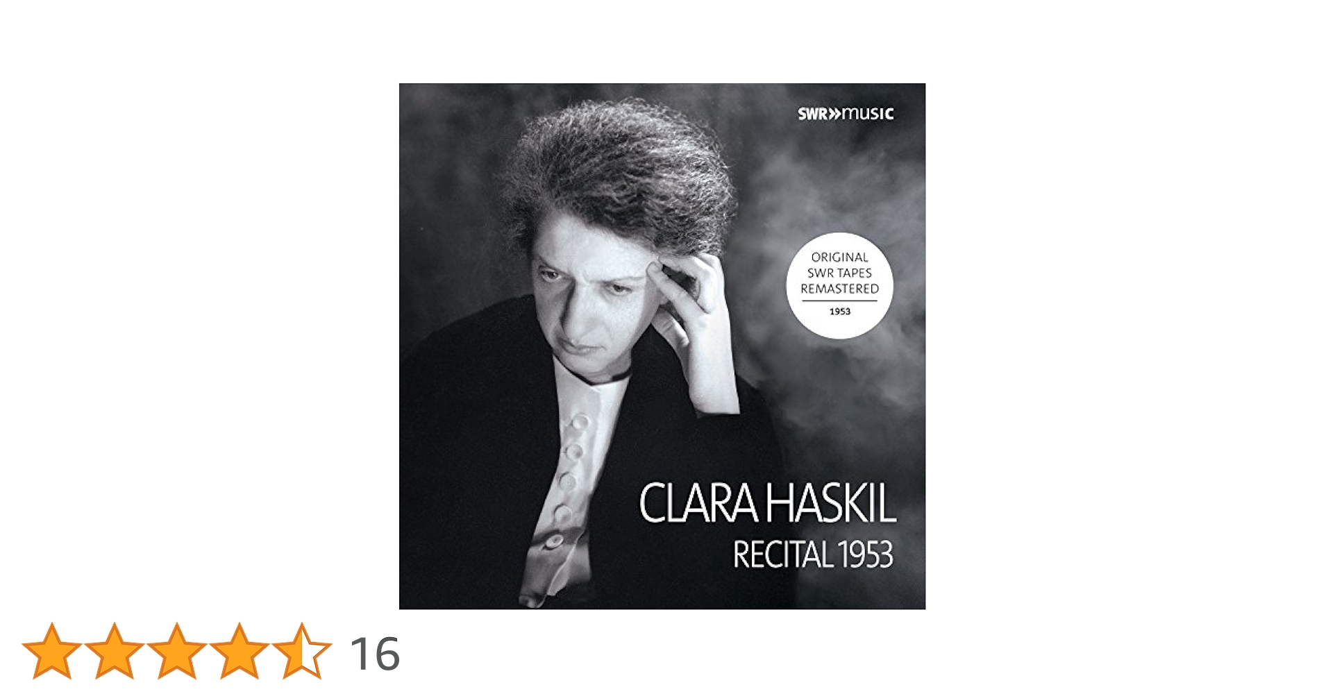 廃盤入手難　クララ・ハスキル　Clara Haskil エディション　17CD クララ・ハスキル・コレクション 1934-1960（23CD） | HMV&BOOKS