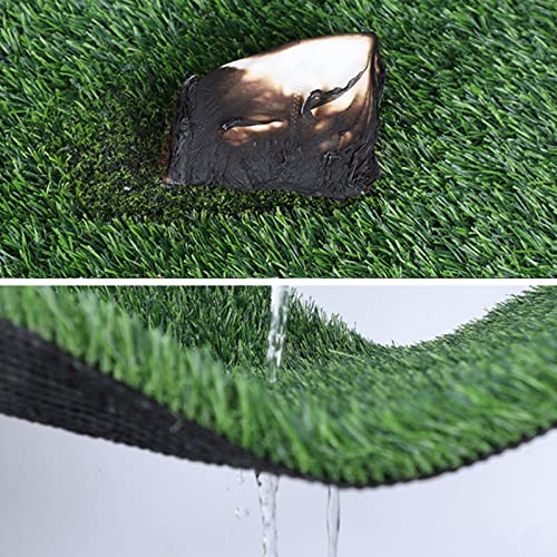 Tapis de gazon artificiel évacuation eau pelouse synthétique 2 x 4 m