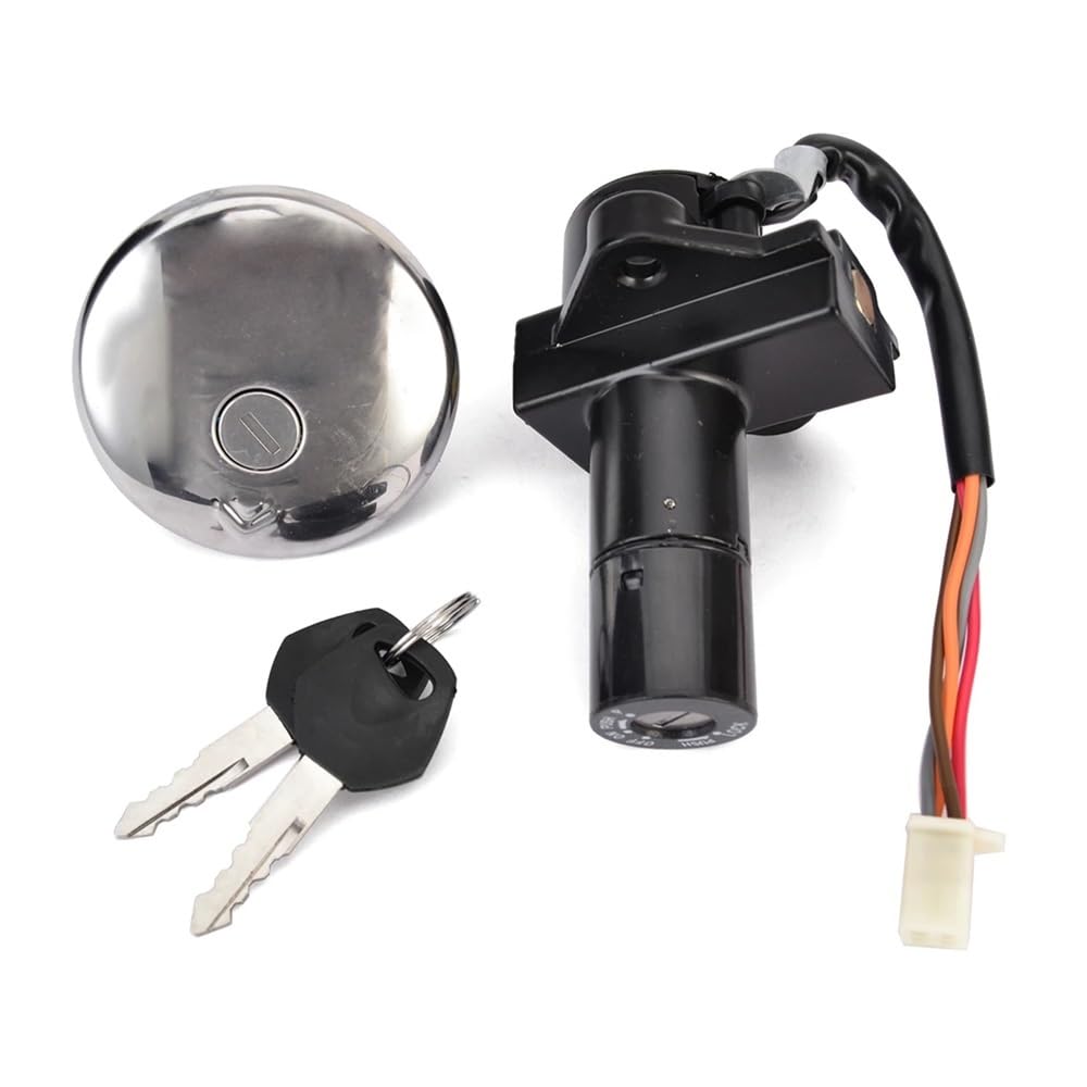 Tappo serbatoio carburante motocicletta Per GN250 1985-2001 GN 250 1985 1986 1987 1988 1989 1990 1991 1992 1993 1994 1995 Interruttore Di Accensione Tappo Del Serbatoio Carburante