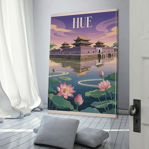 Toiles Imprimées Œuvres d'Art Modernes Vietnam 16x24inch