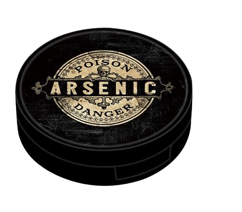 Savosang Arsenic Contact Case Personalized Contact Box Travel Kit Portable Contact Case with Mirror Tweezers Remover Tool Solution Bottle, Black (Savosang-2022)