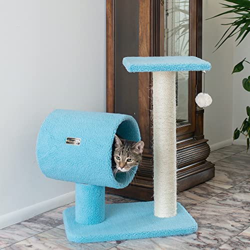 Árbol para gatos modelo B2501 azul cielo miniatura 6