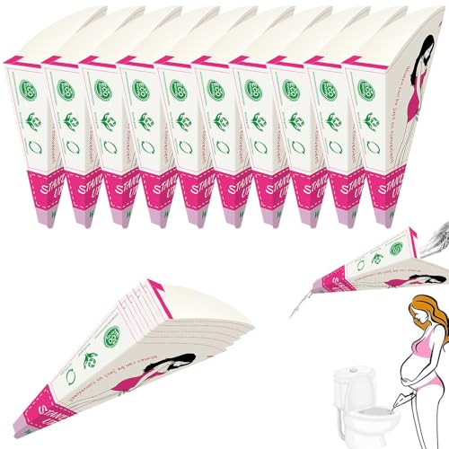 La Mejor Selección de Urinarios que Puedes Comprar On-line. 45 Embudo Urinario para Mujeres, Embudo urinario Portátil para Mujeres, Orinal Femenino para Camping, Senderismo, Embarazadas, Pisa Papel Higiénico sin Contacto (Rosa, 10PCS)
