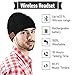Wireless Beanie Hat BT5.0 Warm Knit Beanie Hat Winter Musical Hat for Outdoor for Men/Women (Black)