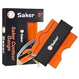 Einfach zu verwenden: Unser Konturenlehre misst 12,7 cm und 25,4 cm, kann verwendet werden, um die Form unregelmäßiger Objekte zu messen, sofortige Vorlage zum Markieren präziser Fliesenschnitte. Drücken Sie einfach die Konturlehre auf eine der Formen. Schneiden Sie die Konturen und schneiden Sie sie in Form.