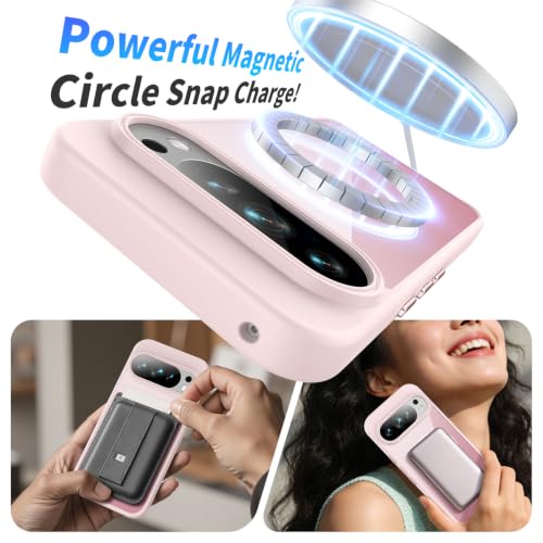 Image of Magnetic Case with Clear Back for Google Pixel 10 /10 Pro, Fit for MagSafe