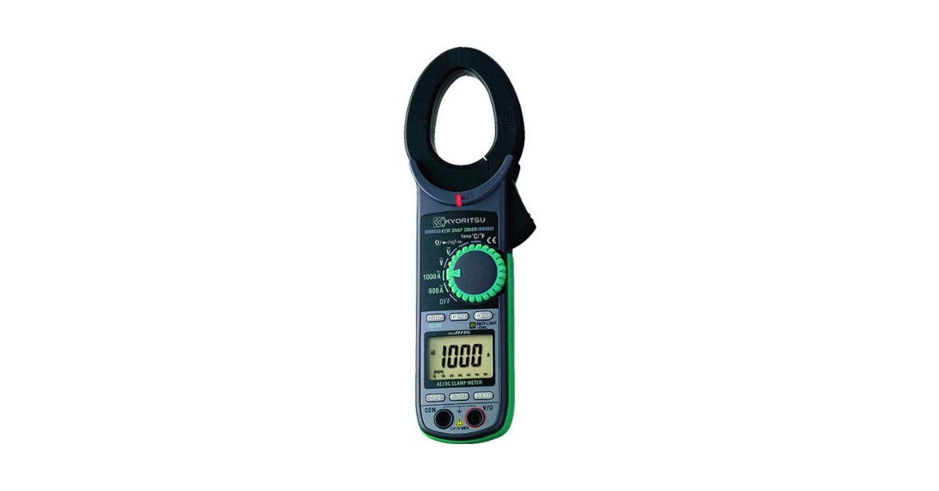 Kyoritsu 2056R True RMS Digital Clamp-Meter, 1,000A AC/DC