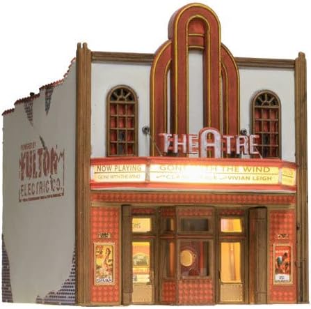Woodland Scenics Theater BR4944 N scale Built & Ready Lighted LED