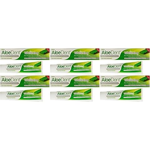 Aloe Dent Whitening Toothpaste 100ml x 6 Packs Cover
