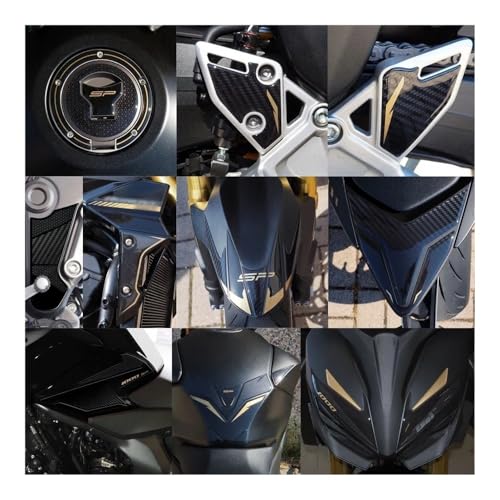 Kit autocollants réservoir CB1000 Hornet SP 2025 protection résine - 6