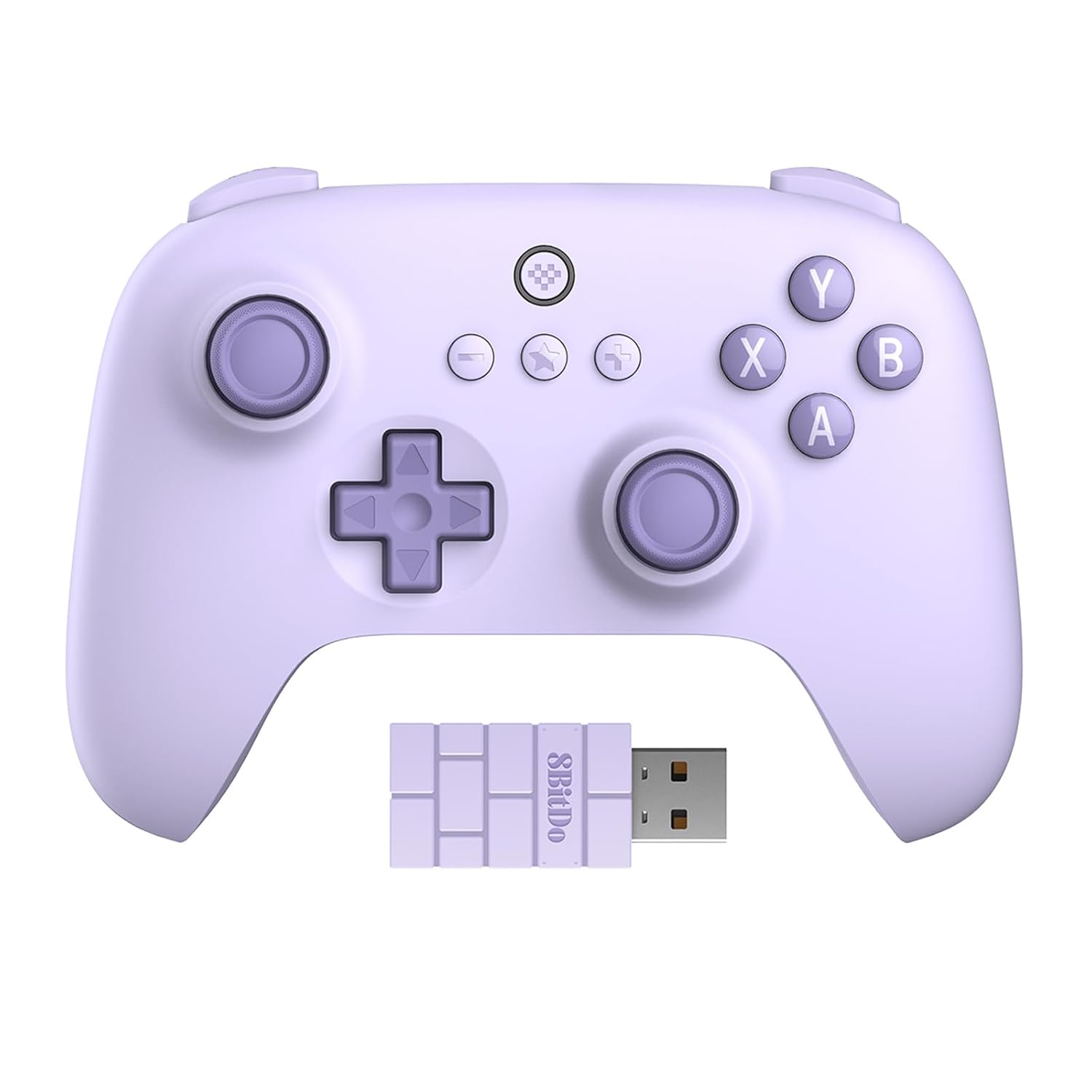 AKNES 8Bitdo Ultimate C 2.4g Wireless Controller for Windows, PC, Android, Steam Deck & Raspberry Pi, Turbo and Rumble Vibration