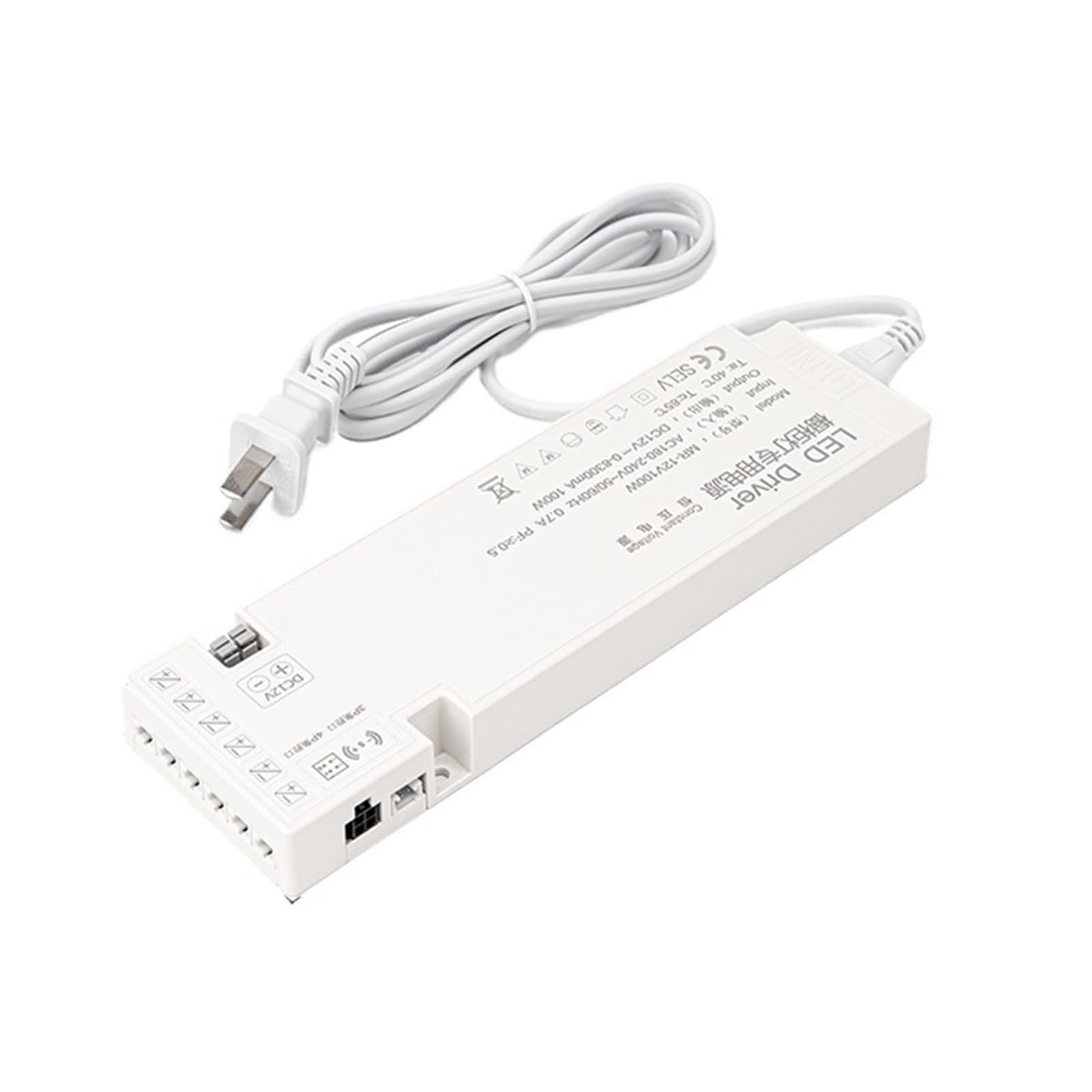 Alimentatore per illuminazione mobili | Applicazione di illuminazione LED compatibile(DC12V-100W-1.5m power cord)
