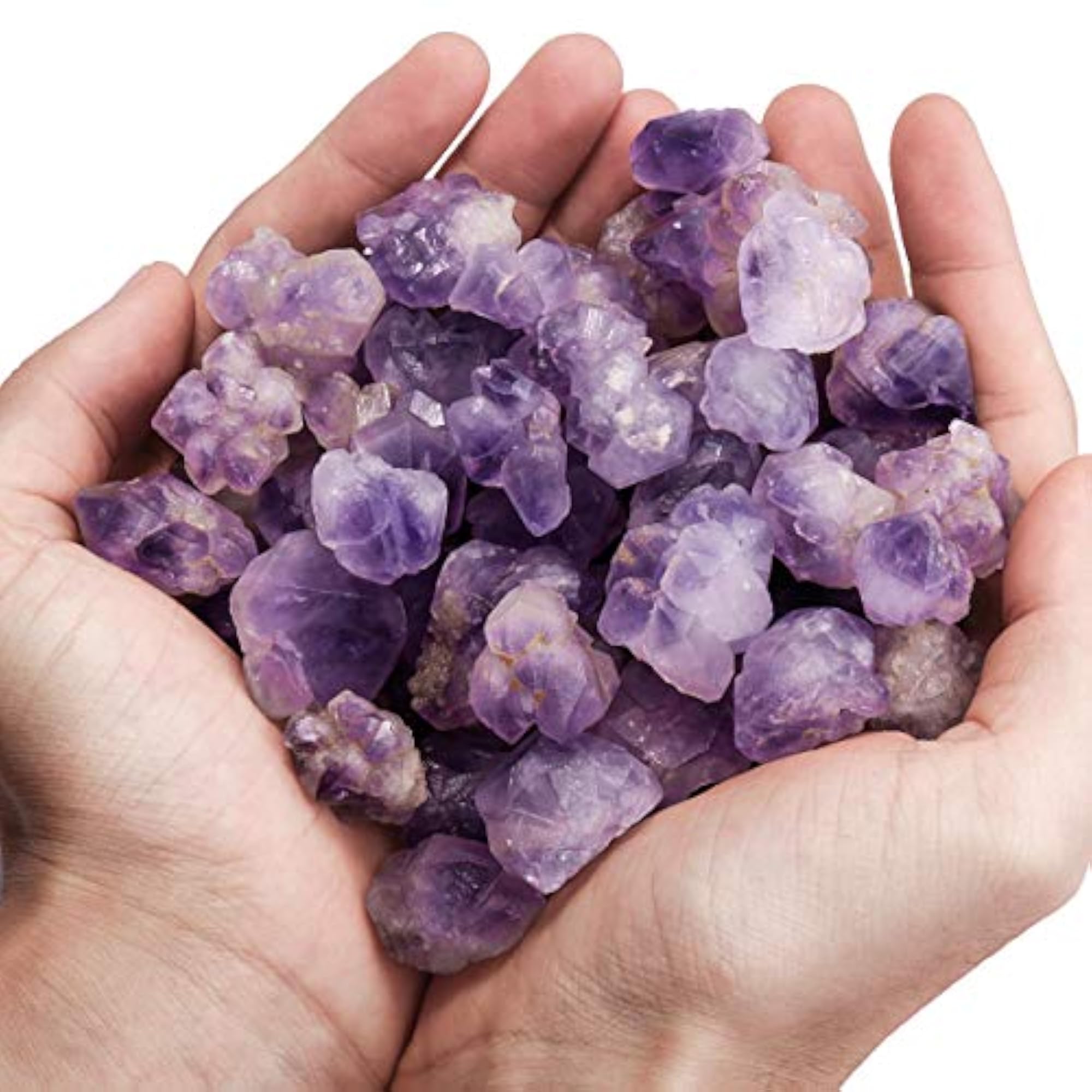 Natural Amethyst Irregular Rough Stones, Healing Crystal